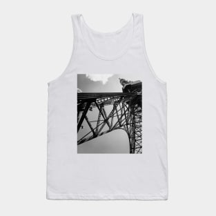 Black and White Tokyo Tower, Tokyo, Japan, Photography Tank Top